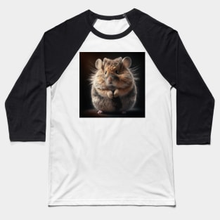 Chunky Hamster Baseball T-Shirt